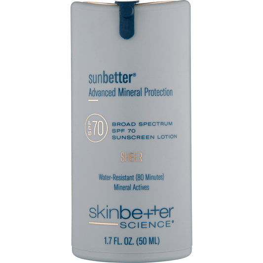 SunBetter Sheer SPF 70 Sunscreen Lotion - Sesen Skin Body Wellness