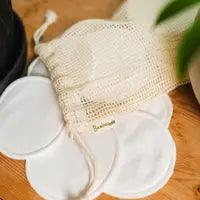 Bamboo Cotton Facial Rounds - Sesen Skin Body Wellness